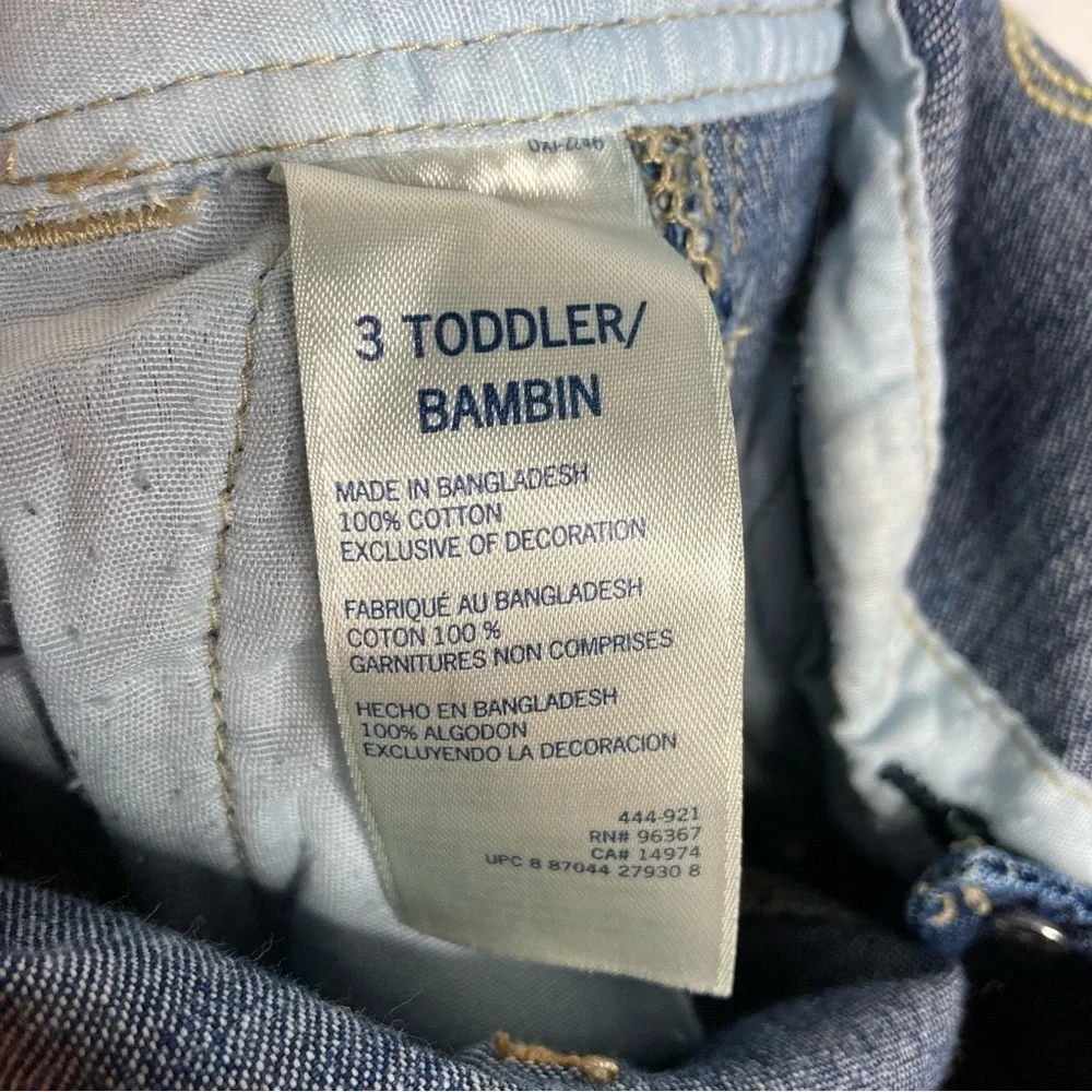 Osh Kosh‎ B’gosh denim overalls size 3T